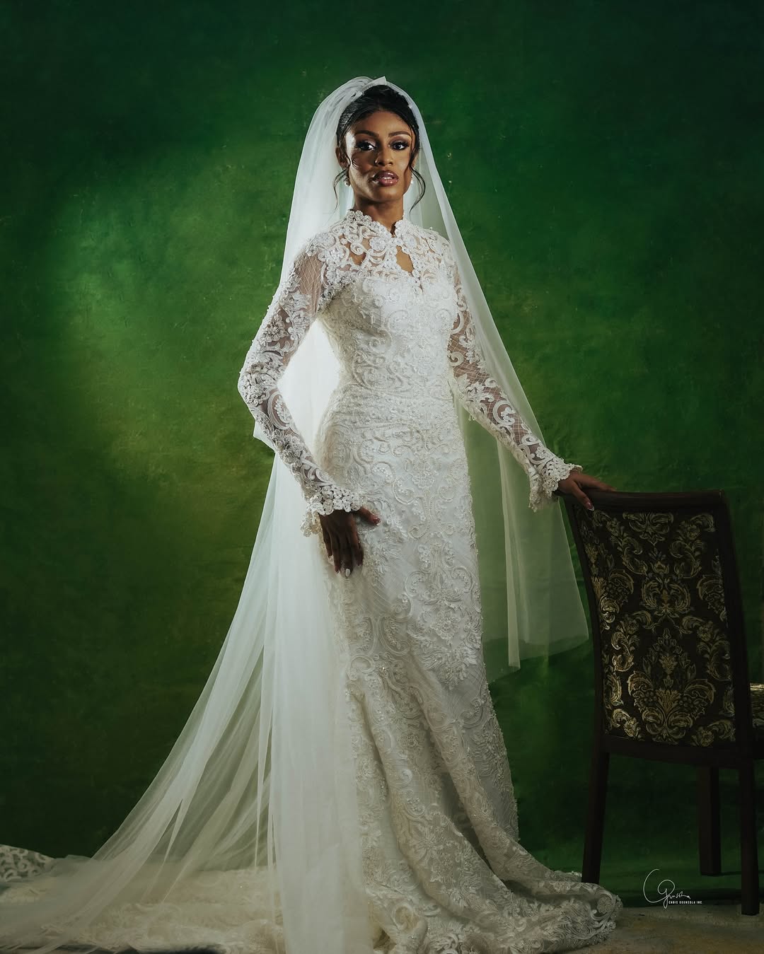 Bridal portrait by Chris Ogunsola